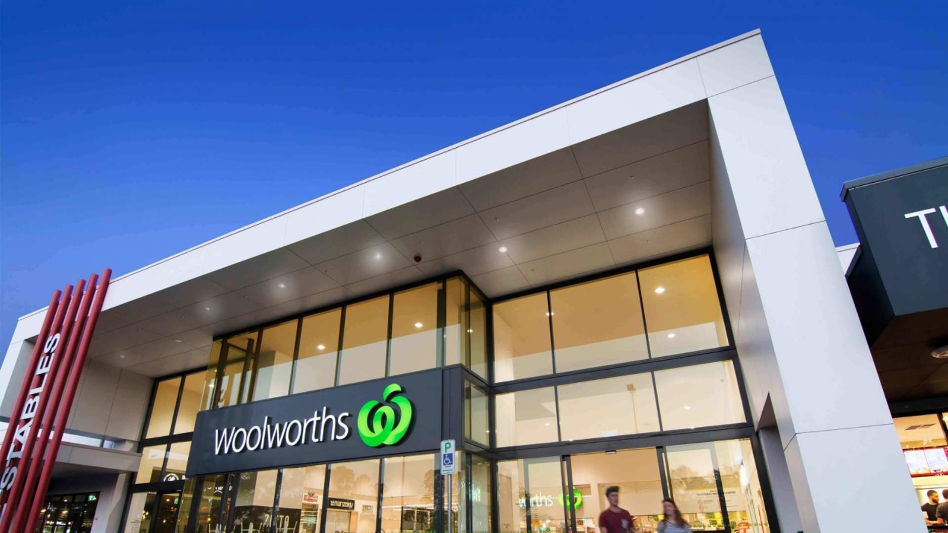 Woolworths project front of store